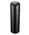 Digital Thermometer Flask - 500ml - Black
