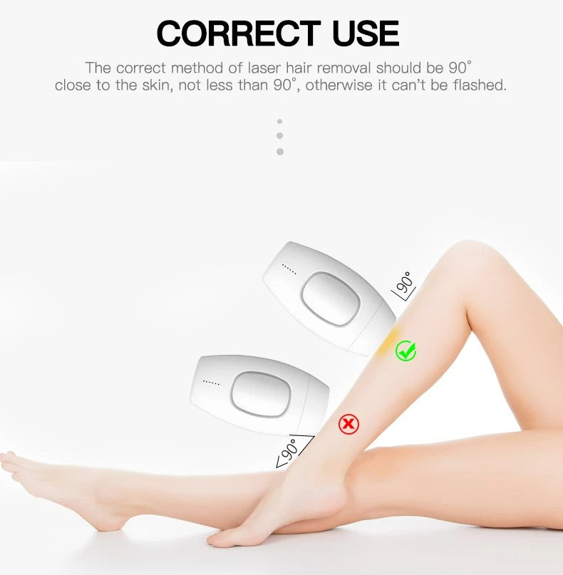 IPL Laser Hair Removal - Black