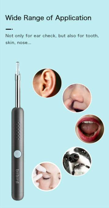Bebird R1 Smart Visual Ear Sticks Endoscope Ear Picker Tool Set - White
