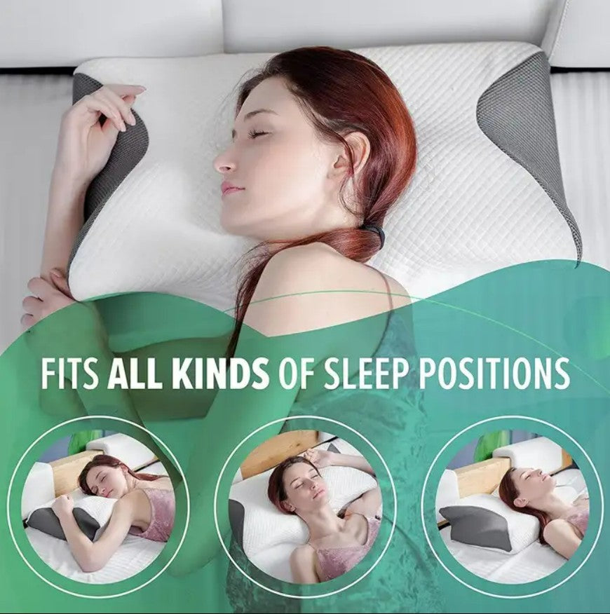 Cervical Memory Foam Carbon Pillow