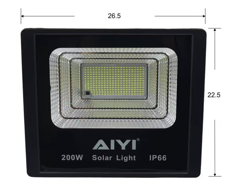 AIYI 200W Solar LED Flood Light