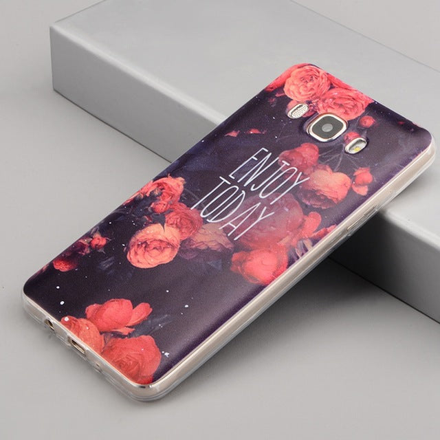 Soft Silicon Case For Samsung Galaxy S9 S8 Plus S7 S6 Edge Note 9 8 Cartoon TPU Printed Protective Fundas For Samsung S9