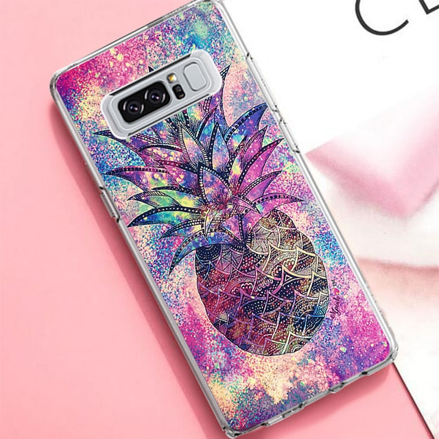 Soft Silicon Case For Samsung Galaxy S9 S8 Plus S7 S6 Edge Note 9 8 Cartoon TPU Printed Protective Fundas For Samsung S9