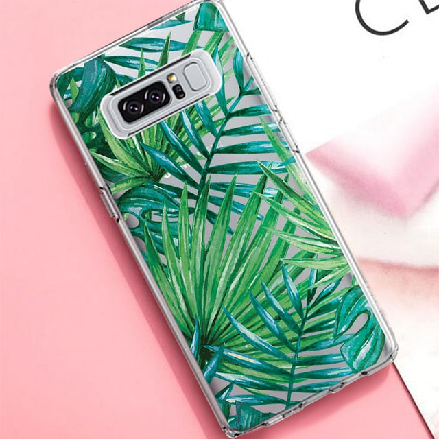 Soft Silicon Case For Samsung Galaxy S9 S8 Plus S7 S6 Edge Note 9 8 Cartoon TPU Printed Protective Fundas For Samsung S9
