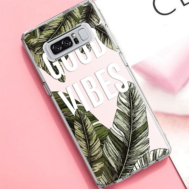 Soft Silicon Case For Samsung Galaxy S9 S8 Plus S7 S6 Edge Note 9 8 Cartoon TPU Printed Protective Fundas For Samsung S9